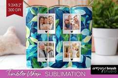 Eucalyptus Photo Tumbler PNG - Botanical Picture Tumbler Product Image 1