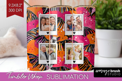 Halloween Photo Tumbler PNG - Brush Stroke Picture Tumbler Product Image 1