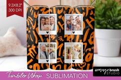 Halloween Photo Tumbler PNG - Brush Stroke Picture Tumbler Product Image 1