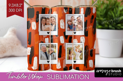 Halloween Photo Tumbler PNG - Brush Stroke Picture Tumbler Product Image 1