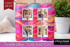 Brush Stroke Photo Tumbler PNG - Abstract Texture Picture Product Image 1