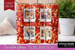 Glitter Photo Tumbler PNG - Sparkle Picture Tumbler Wrap Product Image 1
