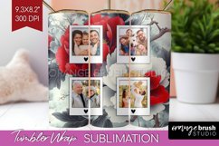 Flowers Photo Tumbler PNG - Floral Picture Tumbler Wrap Product Image 1