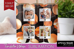 Rose Gold Photo Tumbler PNG - Abstract Picture Tumbler Wrap Product Image 1