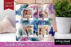 Floral Photo Tumbler PNG - Sping Flowers Picture Tumbler Product Image 1