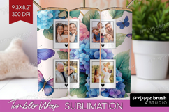 Floral Photo Tumbler PNG - Sping Flowers Picture Tumbler Product Image 1