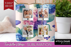 Floral Photo Tumbler PNG - Sping Flowers Picture Tumbler Product Image 1