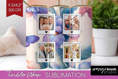 Floral Photo Tumbler PNG - Sping Flowers Picture Tumbler Product Image 1