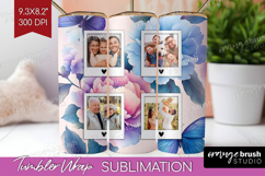 Floral Photo Tumbler PNG - Sping Flowers Picture Tumbler Product Image 1