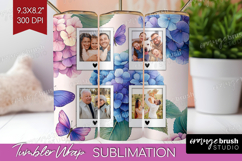 Floral Photo Tumbler PNG - Sping Flowers Picture Tumbler Product Image 1