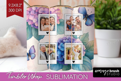 Floral Photo Tumbler PNG - Sping Flowers Picture Tumbler Product Image 1