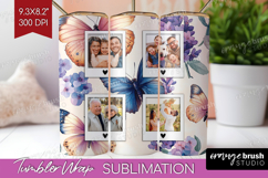 Floral Photo Tumbler PNG - Sping Flowers Picture Tumbler Product Image 1