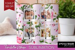 Spring Photo Tumbler PNG - Flowers Picture Tumbler Wrap Product Image 1