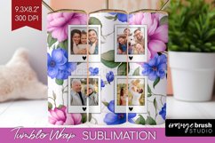Spring Photo Tumbler PNG - Flowers Picture Tumbler Wrap Product Image 1