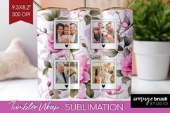 Spring Photo Tumbler PNG - Flowers Picture Tumbler Wrap Product Image 1