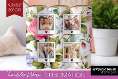 Spring Photo Tumbler PNG - Flowers Picture Tumbler Wrap Product Image 1