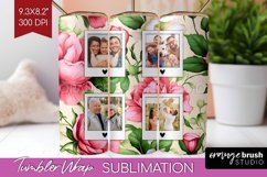Spring Photo Tumbler PNG - Flowers Picture Tumbler Wrap Product Image 1