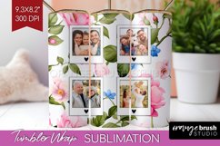 Spring Photo Tumbler PNG - Flowers Picture Tumbler Wrap Product Image 1