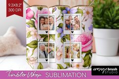Spring Photo Tumbler PNG - Flowers Picture Tumbler Wrap Product Image 1