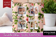 Spring Photo Tumbler PNG - Flowers Picture Tumbler Wrap Product Image 1