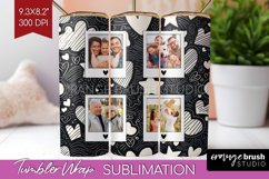 Valentines Day Photo Tumbler PNG - Heart Picture Tumbler Product Image 1