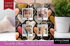 Valentines Day Photo Tumbler PNG - Heart Picture Tumbler Product Image 1