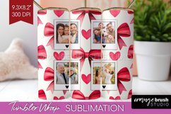 Valentines Day Photo Tumbler PNG - Heart Picture Tumbler Product Image 1