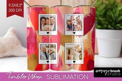 Valentines Day Photo Tumbler PNG - Heart Picture Tumbler Product Image 1