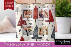 Christmas Photo Tumbler PNG - Christmas Tree Picture Tumbler Product Image 1