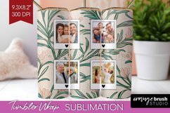 Flowers Photo Tumbler PNG - Vintage Floral Picture Tumbler Product Image 1
