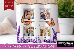 Wildflowers Photo Tumbler PNG - Summer Flowers Picture Wrap Product Image 1