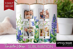 Wildflowers Photo Tumbler PNG - Summer Flowers Picture Wrap Product Image 1