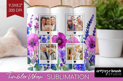 Wildflowers Photo Tumbler PNG - Summer Flowers Picture Wrap Product Image 1
