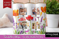 Wildflowers Photo Tumbler PNG - Summer Flowers Picture Wrap Product Image 1