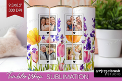 Wildflowers Photo Tumbler PNG - Summer Flowers Picture Wrap Product Image 1