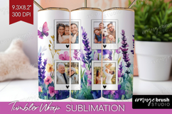 Wildflowers Photo Tumbler PNG - Summer Flowers Picture Wrap Product Image 1