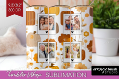 Pumpkun Photo Tumbler PNG - Fall Picture Tumbler Wrap Product Image 1