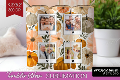Pumpkun Photo Tumbler PNG - Fall Picture Tumbler Wrap Product Image 1