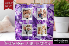 Gem Texture Photo Tumbler PNG - Gemstone Picture Tumbler Product Image 1