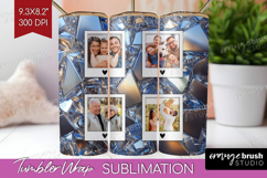 Gem Texture Photo Tumbler PNG - Gemstone Picture Tumbler Product Image 1