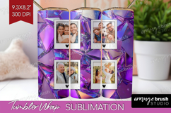 Gem Texture Photo Tumbler PNG - Gemstone Picture Tumbler Product Image 1