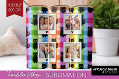 Halloween Photo Tumbler PNG - Spooky Picture Tumbler Wrap Product Image 1