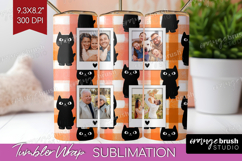 Halloween Photo Tumbler PNG - Spooky Picture Tumbler Wrap Product Image 1
