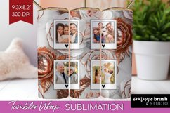 Rose Photo Tumbler PNG - Floral Picture Tumbler Wrap Product Image 1