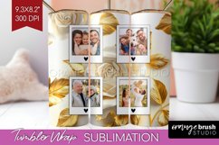 Rose Photo Tumbler PNG - Floral Picture Tumbler Wrap Product Image 1
