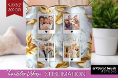 Rose Photo Tumbler PNG - Floral Picture Tumbler Wrap Product Image 1