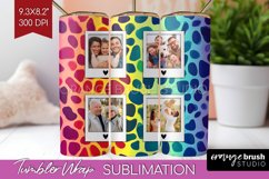 Leopard Print Photo Tumbler PNG - Animal Pattern Picture Product Image 1