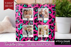 Leopard Print Photo Tumbler PNG - Animal Pattern Picture Product Image 1
