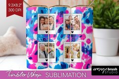 Leopard Print Photo Tumbler PNG - Animal Pattern Picture Product Image 1