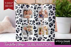 Leopard Print Photo Tumbler PNG - Animal Pattern Picture Product Image 1